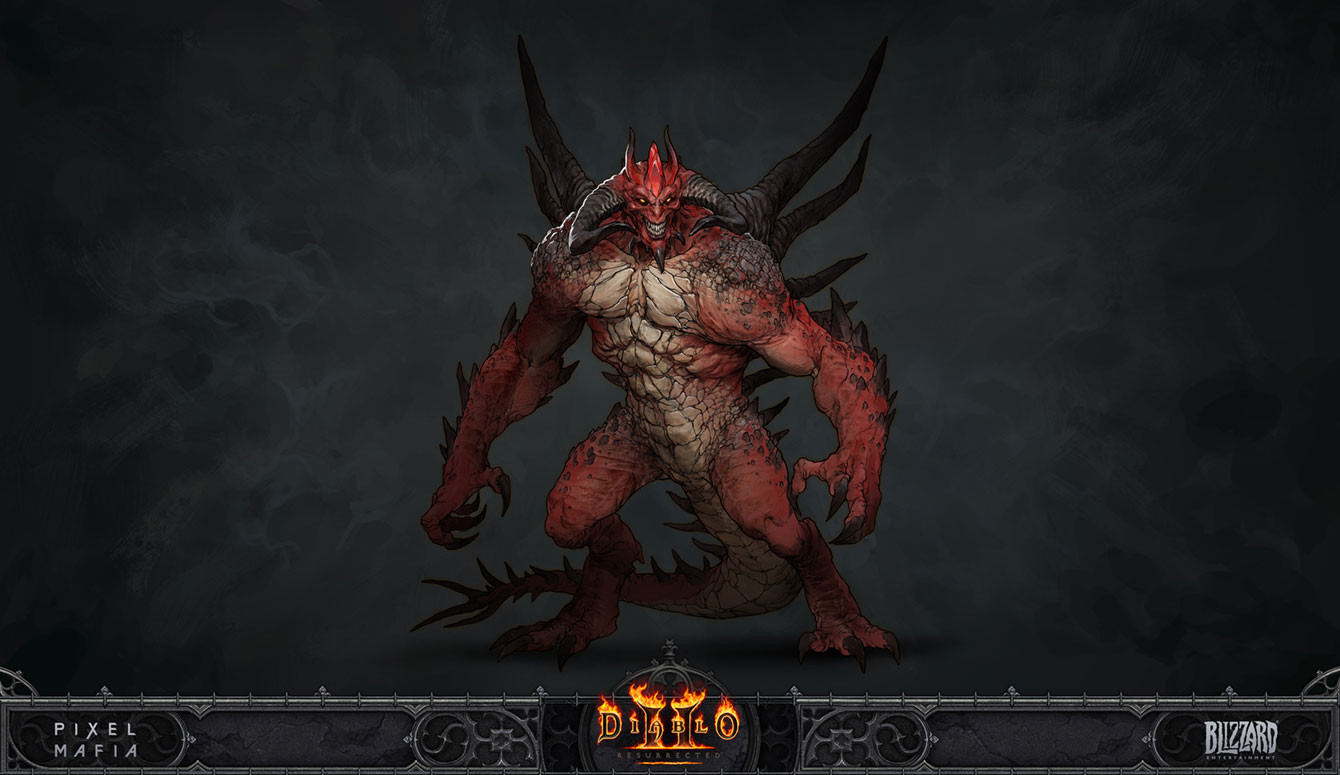 Diablo 2 resurrected концепт арт
