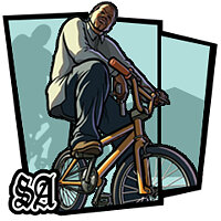 Трофей «Bike or Biker» в игре Grand Theft Auto: San Andreas для PS4