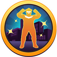 Трофей «Cautious Veteran» в игре GigaBash для PS5