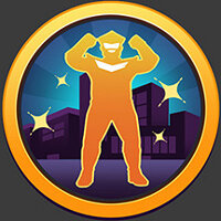 Достижение «Cautious Veteran» в игре GigaBash для Steam