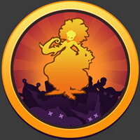 Достижение «Top of the Food Chain» в игре GigaBash для Steam
