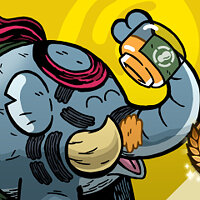 Достижение Peanut Butter Hoard в игре Tembo the Badass Elephant для Xbox One