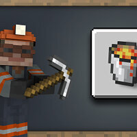Достижение Супертопливо в игре Minecraft для Xbox One