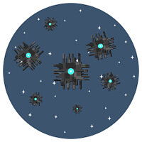 Достижение Swarmed! в игре Solar Smash для Google Play