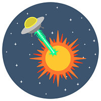 Достижение Mars Attacks! в игре Solar Smash для Google Play