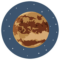 Достижение Cloudless Venus в игре Solar Smash для Google Play
