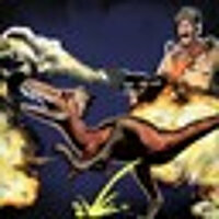 Достижение It DOES burn when you pee! в игре Dino D-Day для Steam