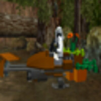 Достижение Speeder Showdown в игре LEGO Star Wars 2: The Original Trilogy (2006) для PSP