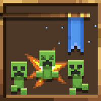 Достижение По одному взрыву за раз в игре Minecraft Legends для Steam