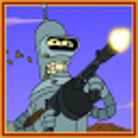 Достижение One Rampaging Killbot в игре Futurama для PS2