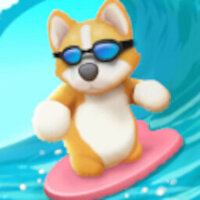 Достижение Surfer Dogs в игре Party Animals для Steam