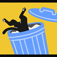 Достижение Dumpster Diving в игре Little Kitty, Big City для Xbox One, Xbox Series