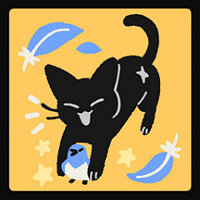 Достижение Bird Botherer в игре Little Kitty, Big City для Steam