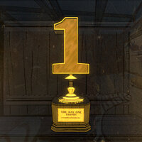 Достижение Day One Trophy в игре Blue Prince для Xbox Series