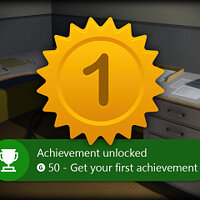 Достижение Get Your First Achievement в игре The Stanley Parable: Ultra Deluxe для Xbox One, Xbox Series