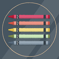 Достижение Draw Me A Rainbow в игре A Little to the Left для iOS