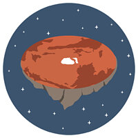 Достижение Flat Mars в игре Solar Smash для iOS