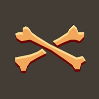Достижение Bone cave в игре Quest Hunter для iOS