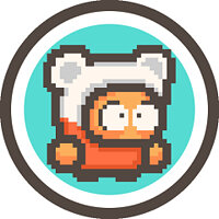 Достижение Snowy в игре Swing Copters 2 для iOS