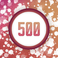 Достижение Splatter 500 в игре Spiral Splatter для iOS