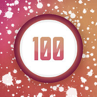 Достижение Splatter 100 в игре Spiral Splatter для iOS