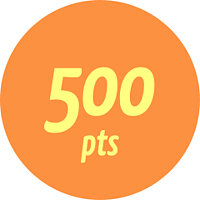 Достижение 500 pts в игре Numberful для iOS