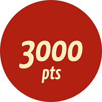 Достижение 3000 pts в игре Numberful для iOS