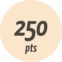 Достижение 250 pts в игре Numberful для iOS