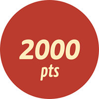 Достижение 2000 pts в игре Numberful для iOS