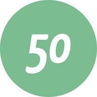 Достижение 50th game в игре Numberful для iOS