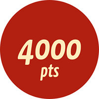 Достижение 4000 pts в игре Numberful для iOS