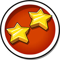 Достижение Two Stars в игре Baseball Riot для iOS