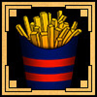 Достижение God Keep Calm And Eat French Fries в игре Farmer Against Potatoes Idle для Steam