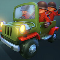 Достижение Jammed Jeep в игре Fieldrunners 2 для iOS