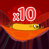 Достижение Lovin' That Heat on My Skull! в игре Ski Safari: Adventure Time для iOS