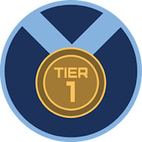 Достижение TIER 1 master в игре Air Race Speed для iOS