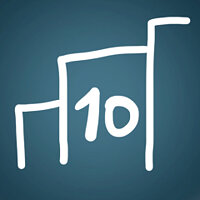 Достижение Top 10 в игре Office Story для iOS