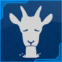 Достижение The Puke Machine в игре Goat Simulator: Waste of Space для iOS