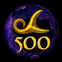 Достижение 500 Pushers в игре Sparkle Unleashed для iOS