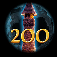 Достижение 200 Powerups в игре Sparkle Unleashed для iOS