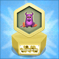 Достижение Smashed By Ugg в игре Q*bert: Rebooted для iOS