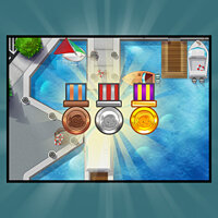 Достижение Dockside Olympian в игре Bloons TD 5 для iOS
