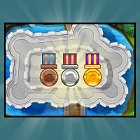 Достижение Castle Olypian в игре Bloons TD 5 для iOS