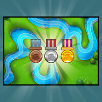 Достижение Snake River Olympian в игре Bloons TD 5 для iOS