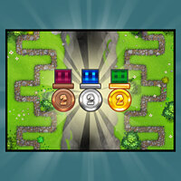 Достижение Great Divide Co-Op Olympian в игре Bloons TD 5 для iOS