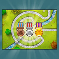 Достижение Park Path Olympian в игре Bloons TD 5 для iOS