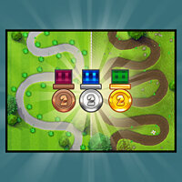 Достижение Unfair Share Co-Op Olympian в игре Bloons TD 5 для iOS