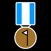 Достижение Level 2 Practice Mode в игре The Impossible Game для iOS