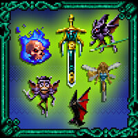 Достижение Familiar Faces в игре Castlevania: Symphony of the Night для iOS