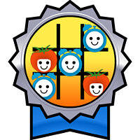 Достижение TicTacToe Silver в игре Mucho Party для iOS